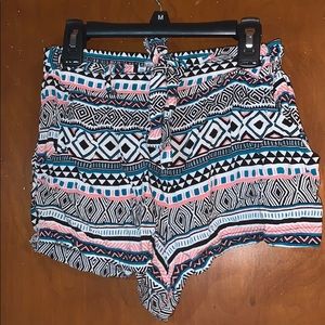 Aztec Flowy Shorts